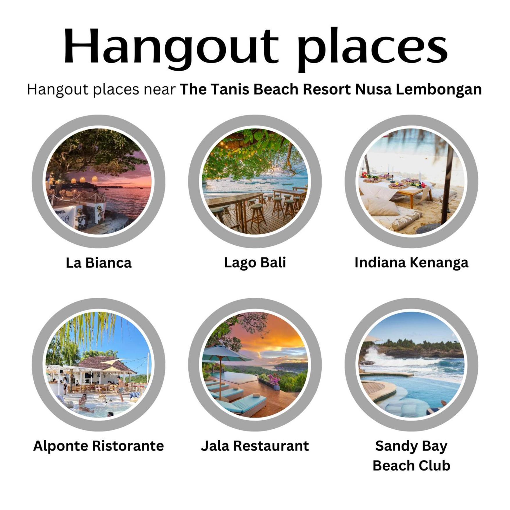 The Tanis Beach Resort Nusa Lembongan Eksteriør billede